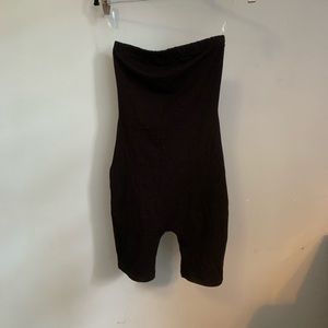 spandex strapless bodysuit